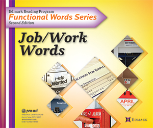 Edmark Reading Program Functional Words Series - Second Edition: Job/Work Words, Complete Kit